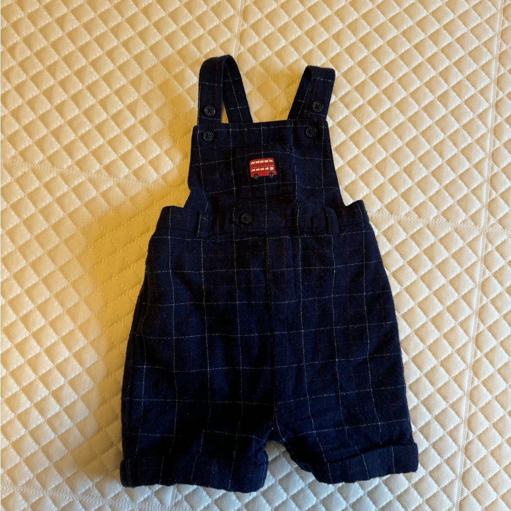 Janie and Jack cutest romper with cutest bus print